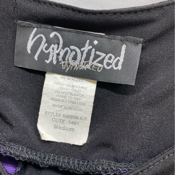 Hypnotized Dress - Medium - Purple and Black - Picture 3 of 6